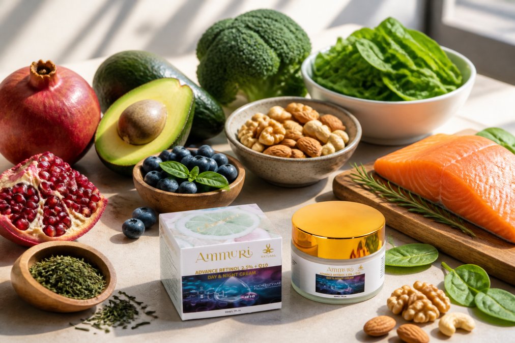 Natural Anti-Ageing Foods: 7 Skin-Boosting Choices