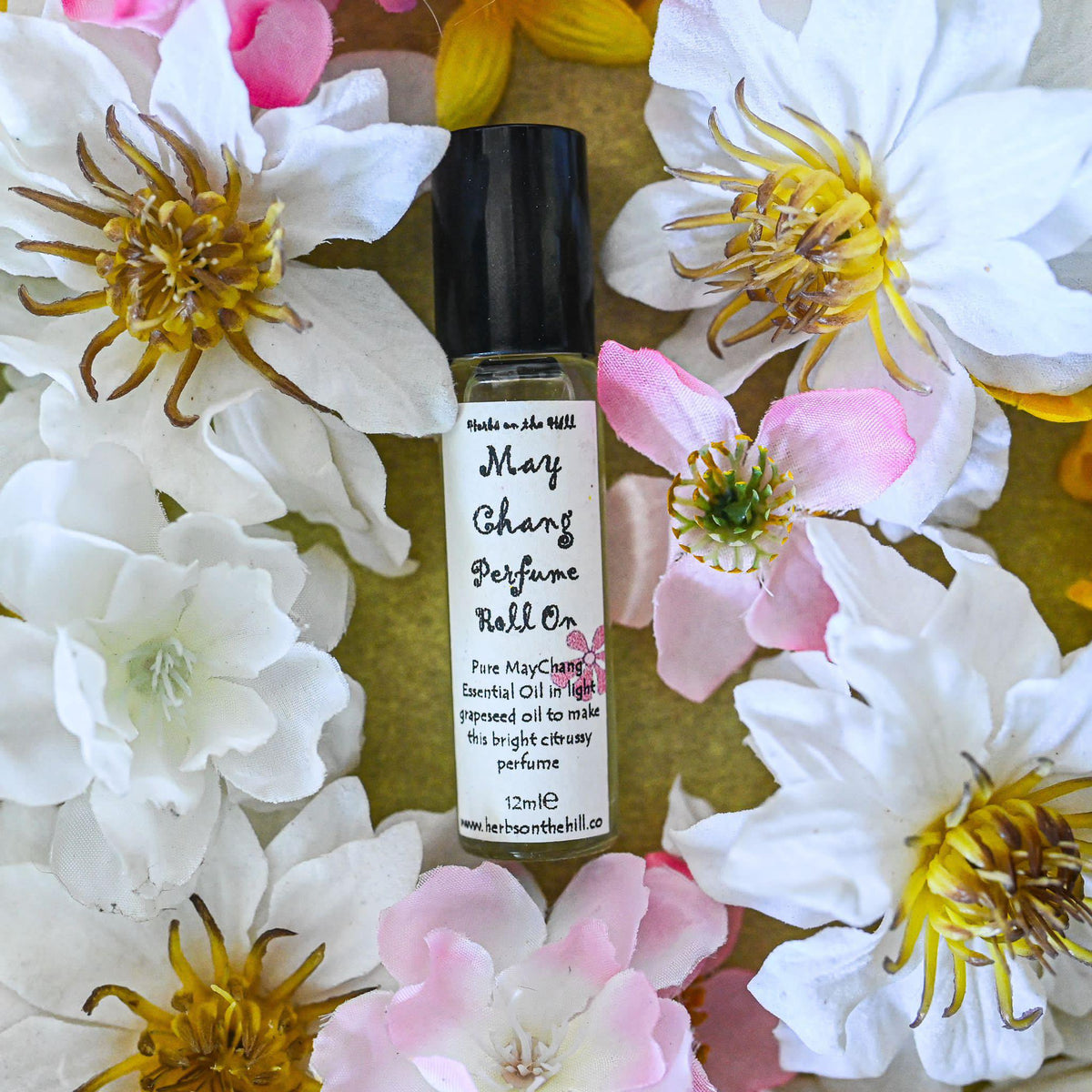 11ml MayChang Perfume Roll-On  – Zesty, Uplifting, &amp; Bursting with Joy