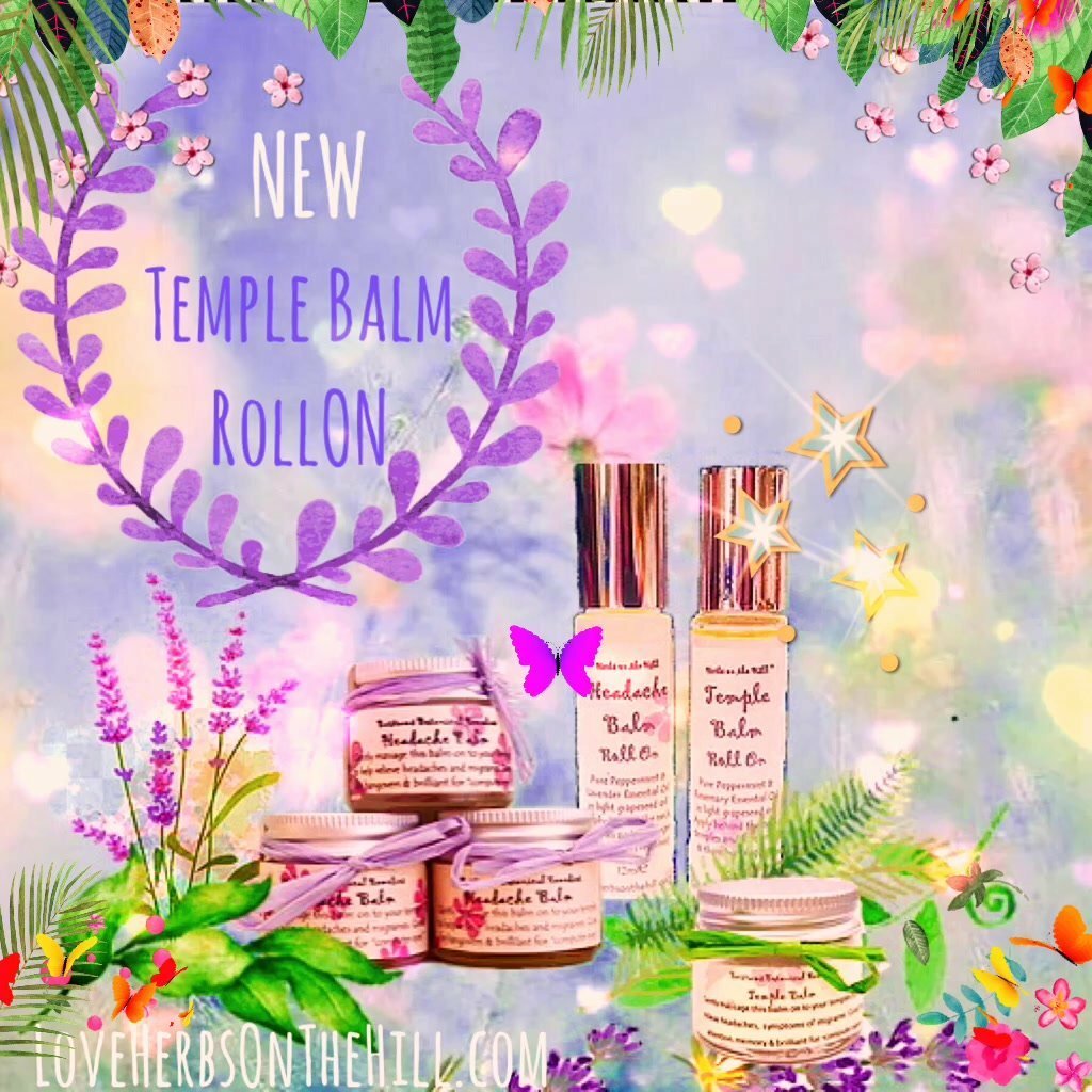 11ml Temple Balm Roll On -  – Unlock Instant Clarity, Focus & Refreshment