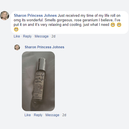 11ml Time Of My Life Roll On - Nature’s Touch for Life’s Changing Rhythms.
