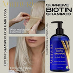 Ammuri Biotin & Caffeine Shampoo | Supports Thicker, Fuller-Looking Hair | 473ml