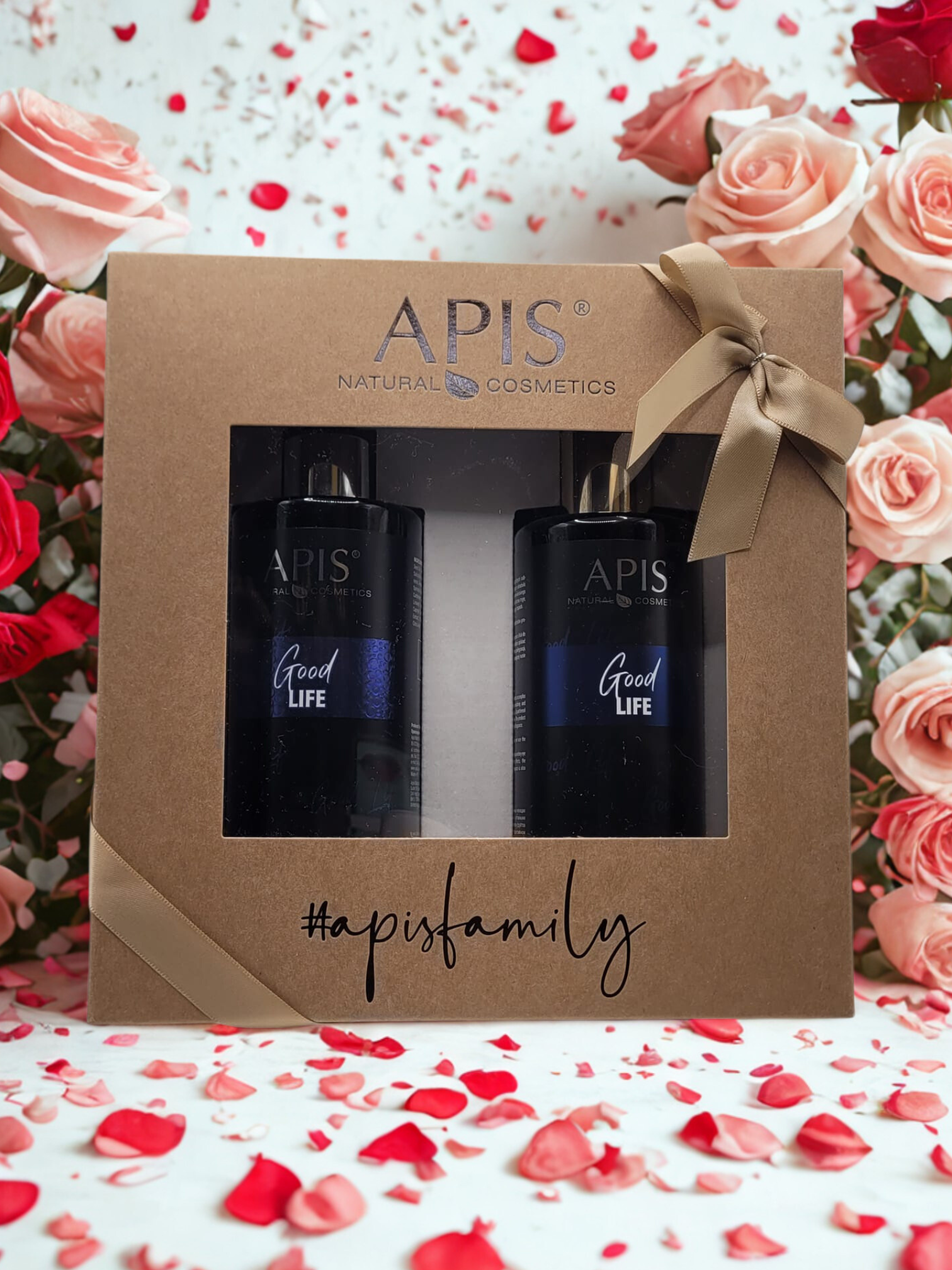 Apis Good Life Gift Set | Moisturising Balm 300 ml & Shower Gel 300 ml