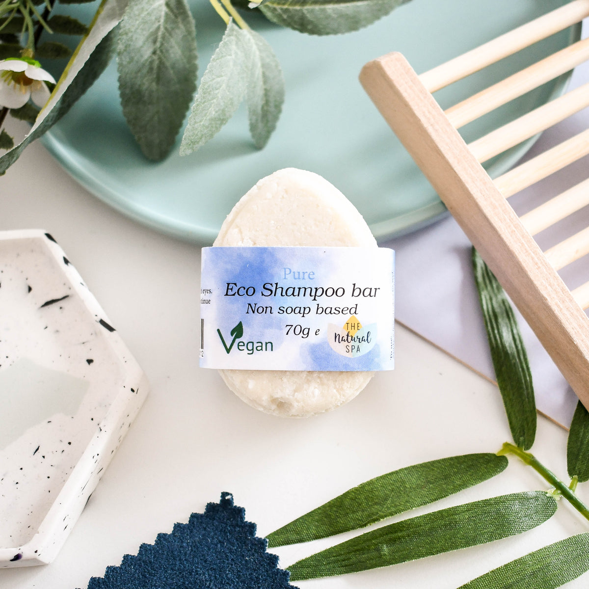 Pure ECO Shampoo Bar - Non Soap based hair wash | 70g or 20g