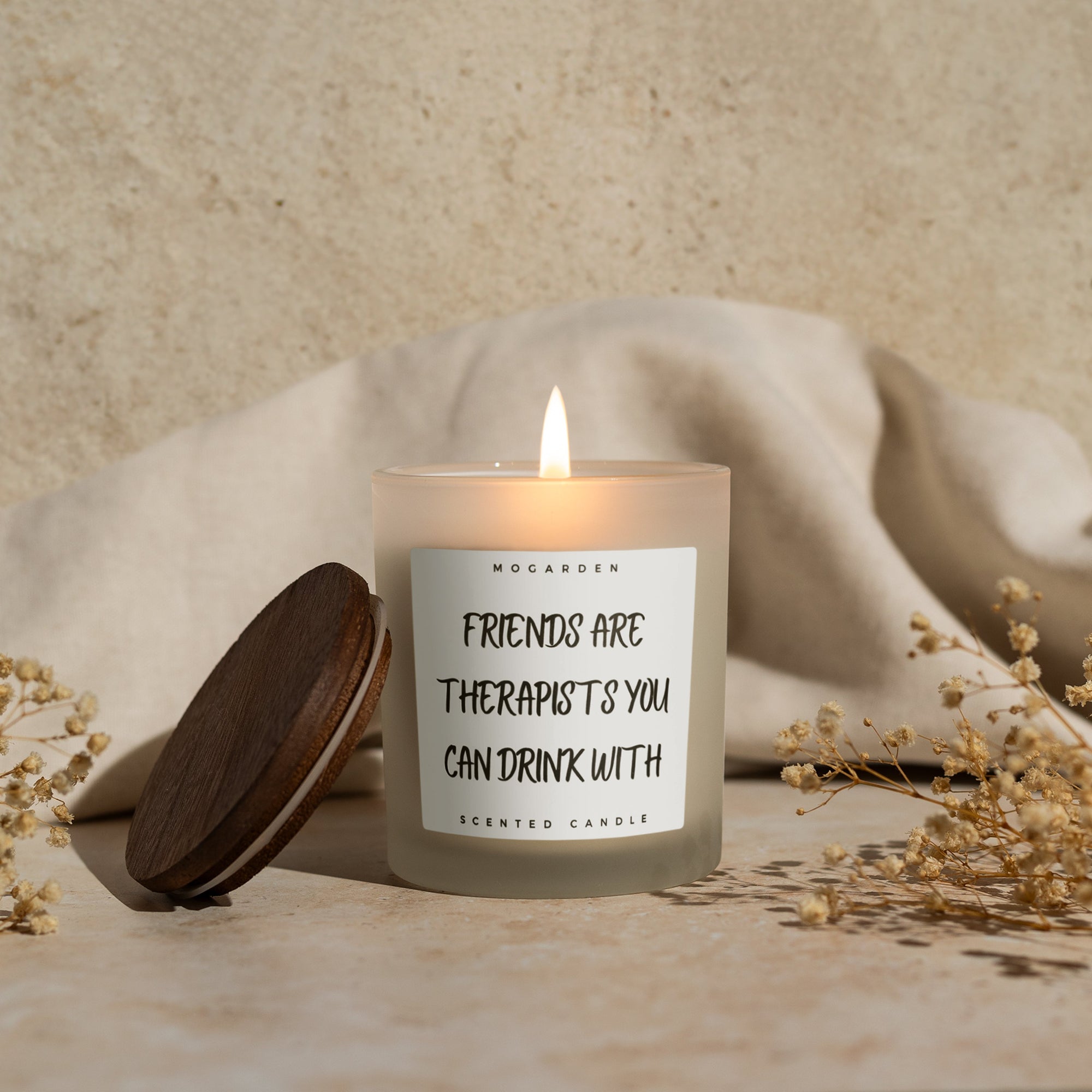 Friendship Candle - Luxury Vanilla Soy 220g | Friendship Gift