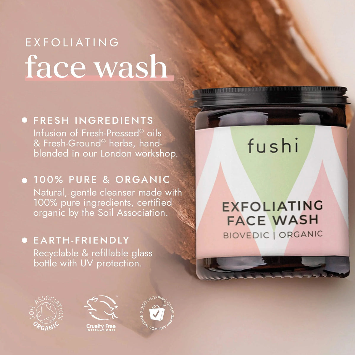 Biovedic Exfoliating Face Wash 150ml