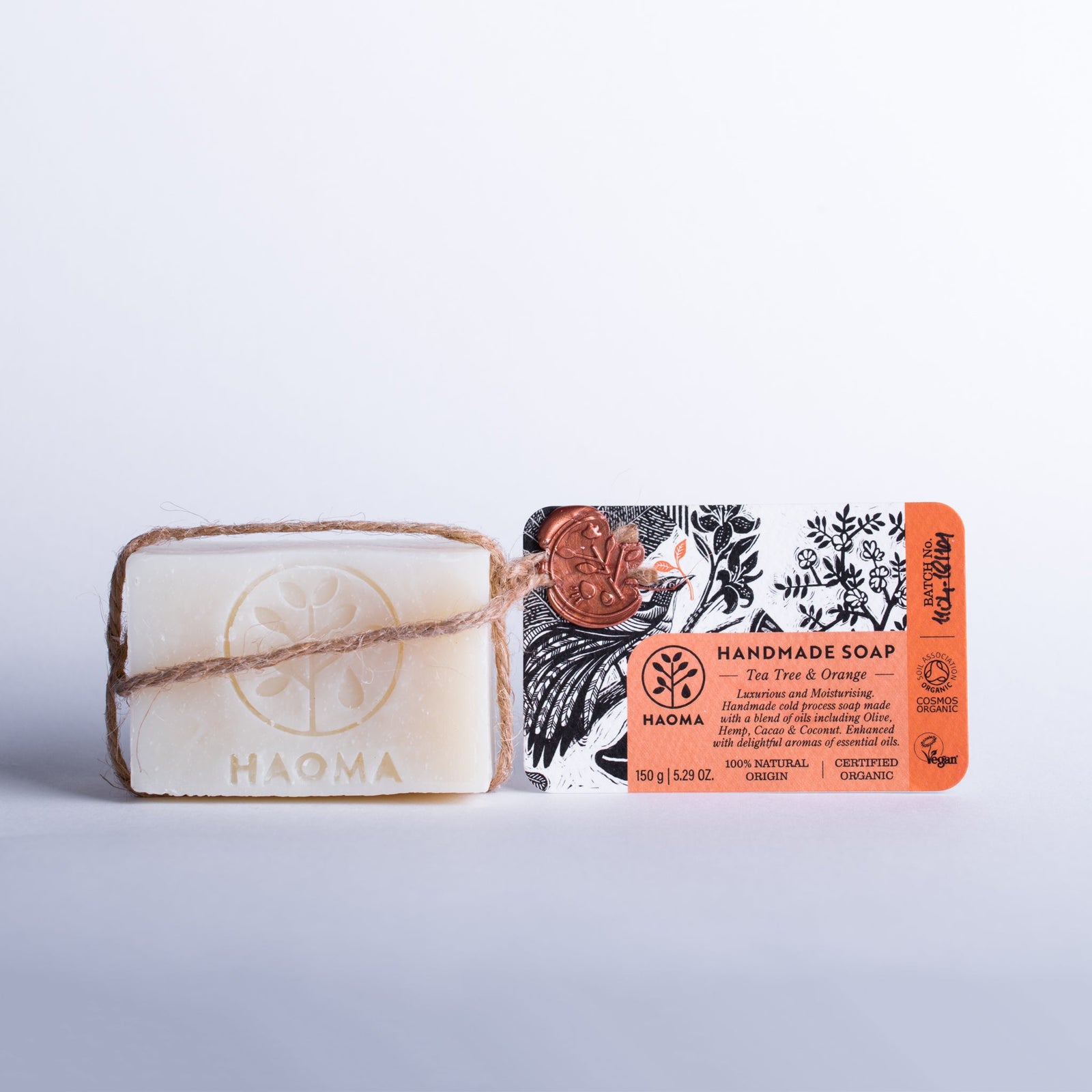 Handmade Tea Tree & Orange Soap