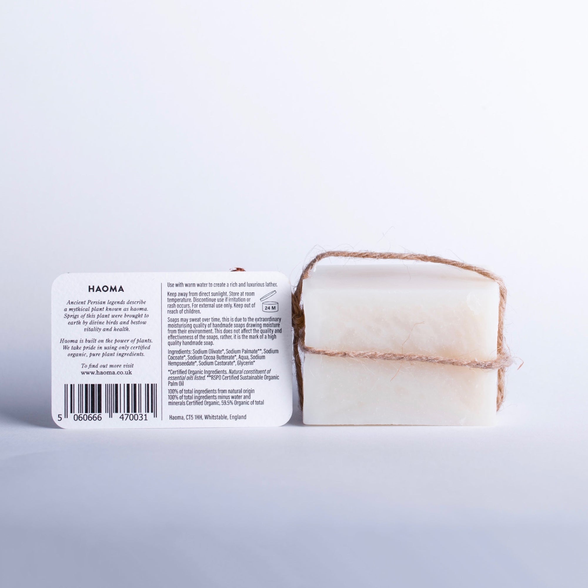 Handmade Unscented Soap