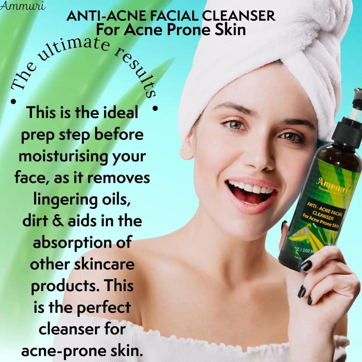 Ammuri Clarifying Facial Cleanser for Blemish-Prone Skin