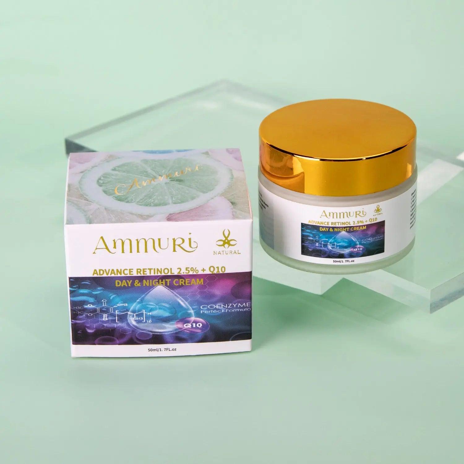 Ammuri Advanced Retinol 2.5% + Q10 Anti-Ageing Cream