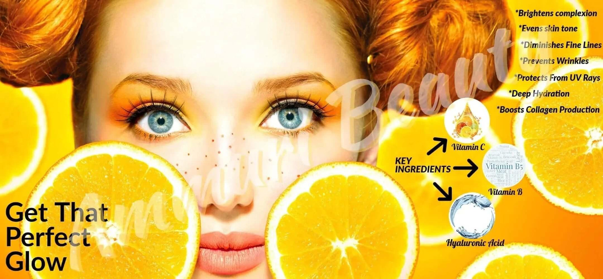 Ammuri Vitamin C Brightening Serum – Anti-Ageing Dark Spot Treatment 30ml