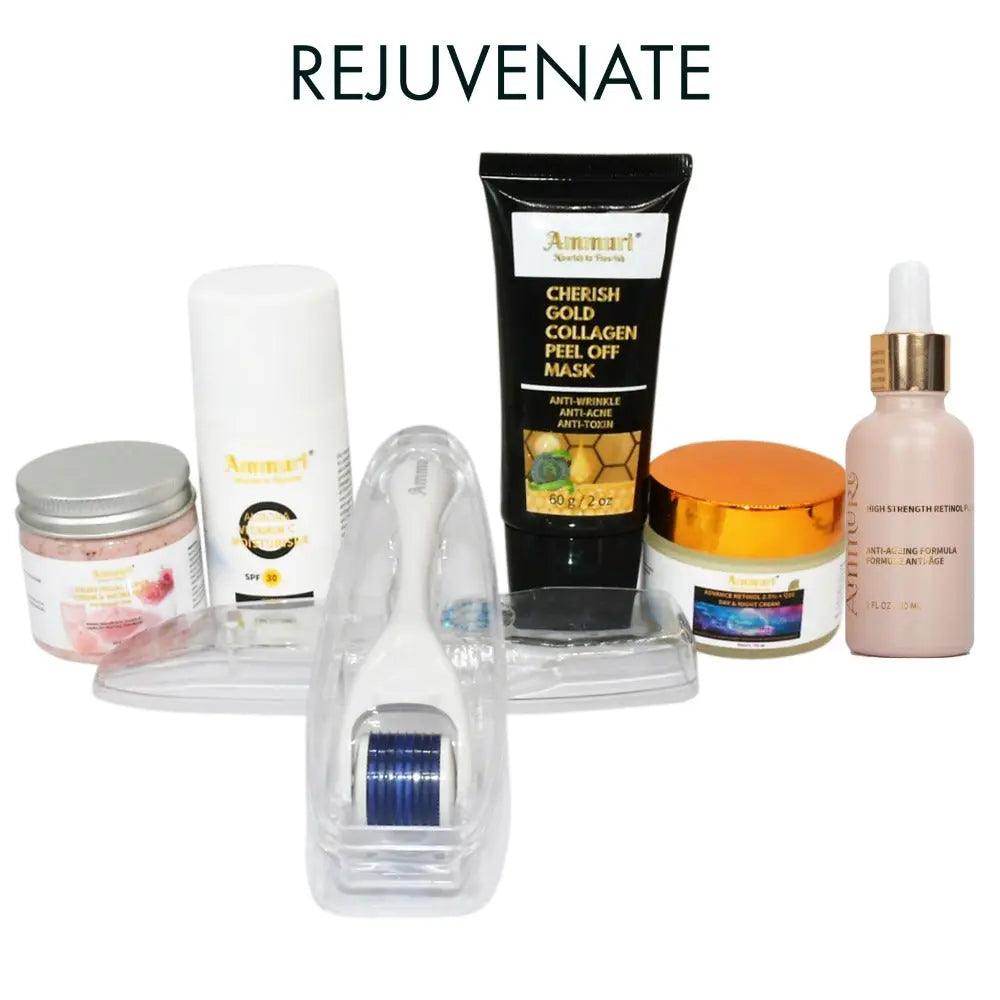 Ammuri Anti-Ageing Retinol & Gold Skincare Package