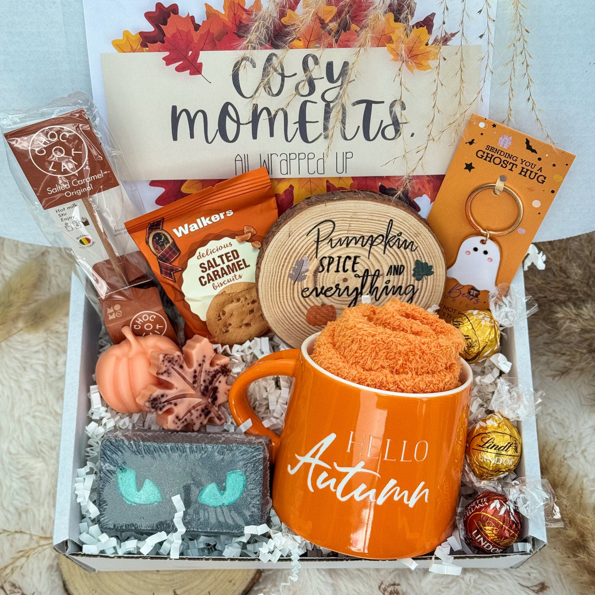 Cosy Autumn Nights Boo Basket Gift Hamper