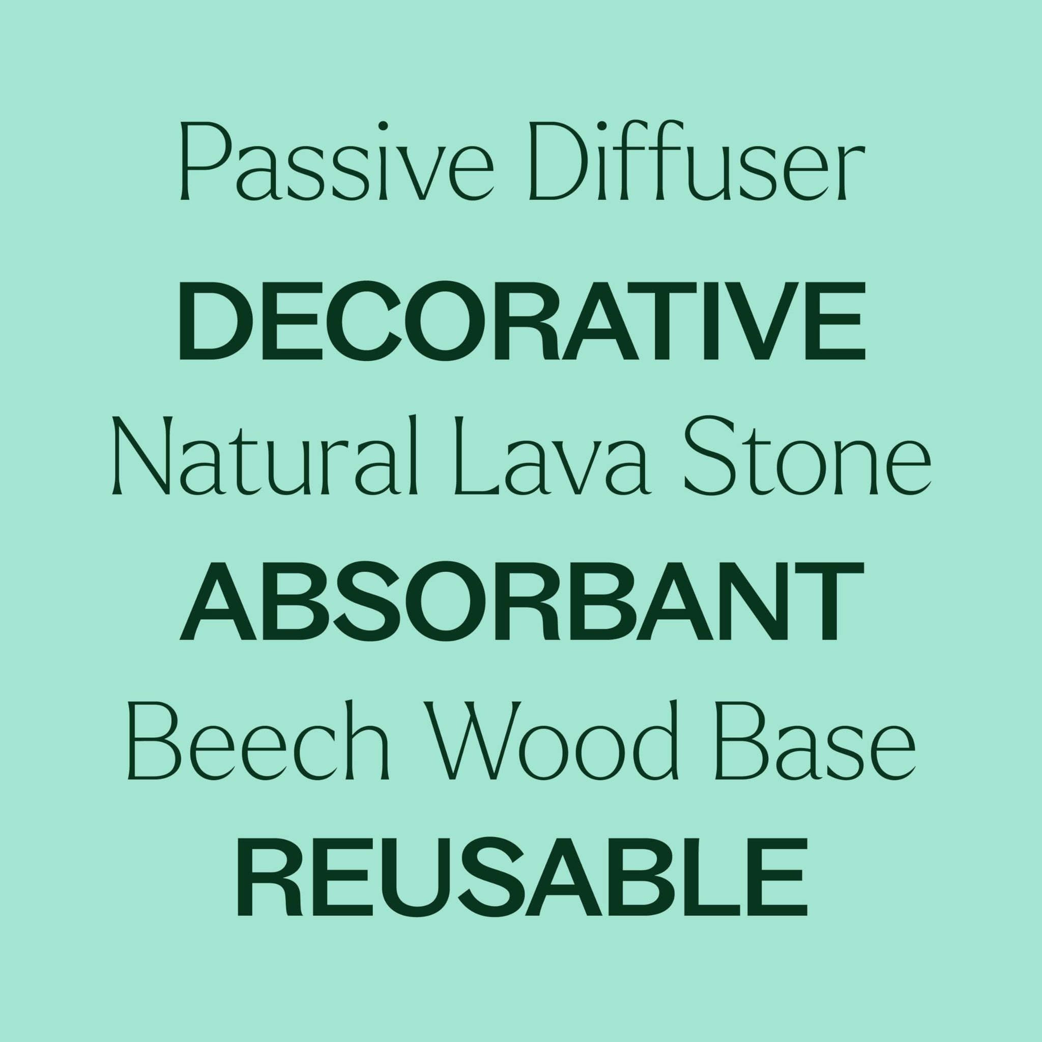 Plant Therapy Lava Rock Passive Diffuser – Essential Oils for Home, Office, Car