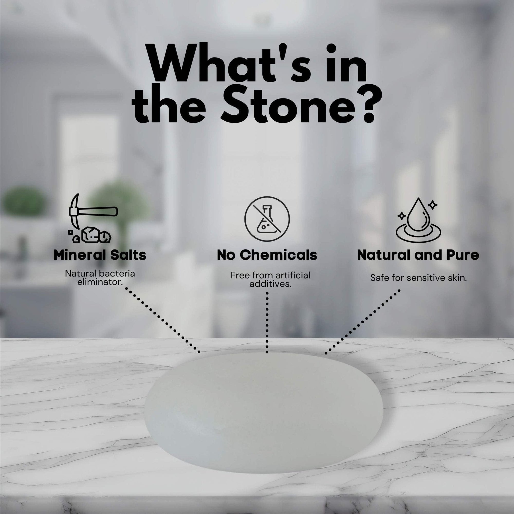Eco Bath Natural Deodorant Stone (160gr)