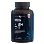 Omega 3 Fish Oil 1000mg Capsules - Rich in EPA & DHA