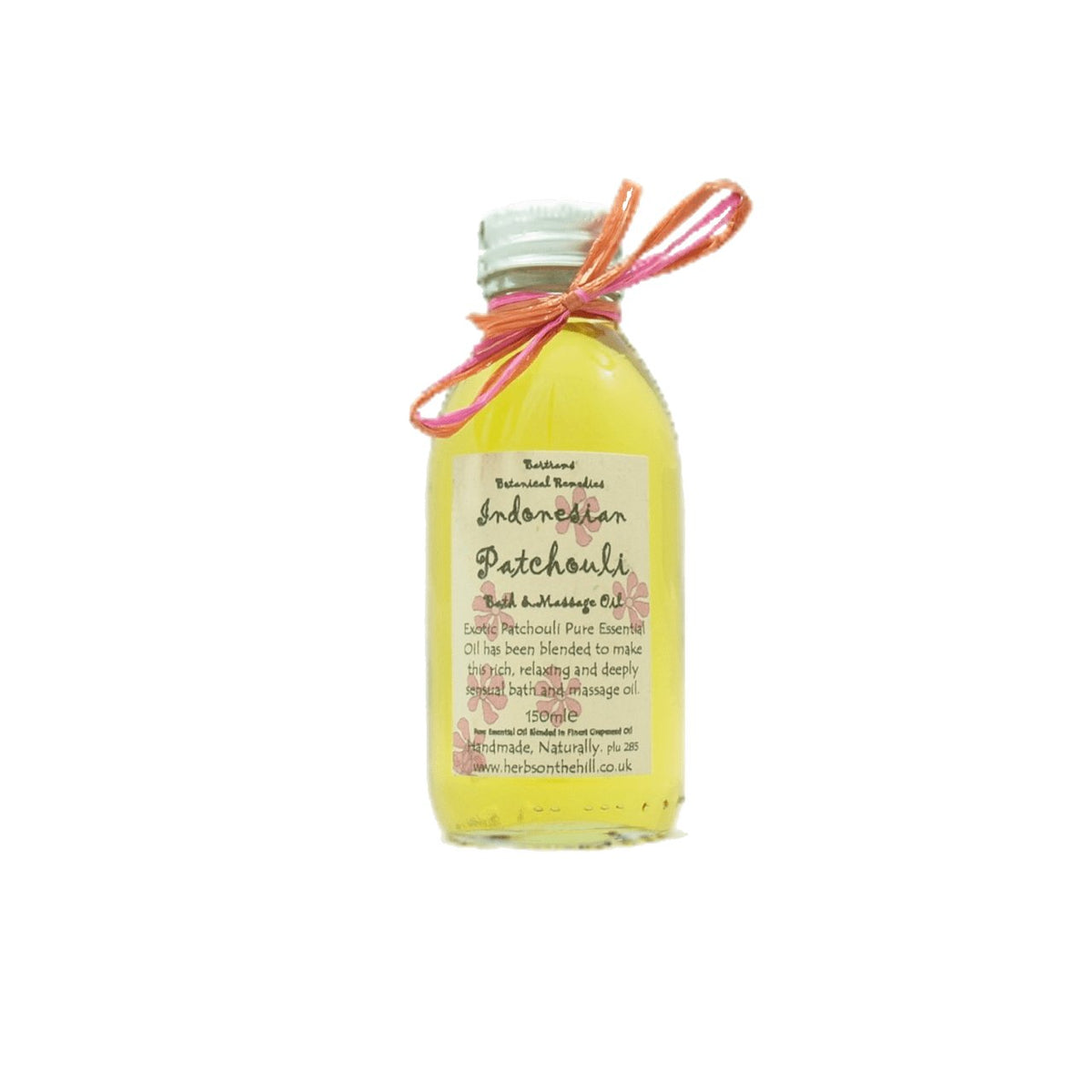 Indonesian Patchouli Bath & Massage Oil 150ml - Earthy, grounding, and sensual