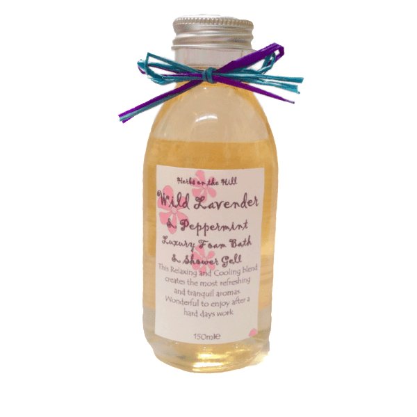 Lavender & Mint Foam Bath & Shower Gel - Cool, calm, and collected