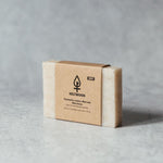 Eucalyptus Lemon Mint and Olive Stone Natural Soap Bar (With Grit)