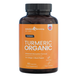 Organic Turmeric Capsules 1440mg – High-Strength Turmeric, Ginger & Black Pepper