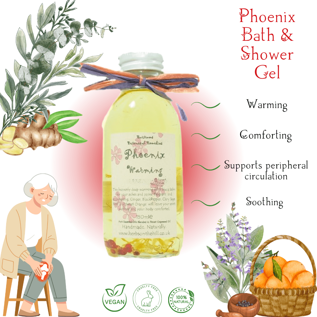 Phoenix Foam Bath & Shower Gel 150ml - Rise, restore, reignite