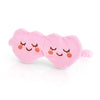 Novelty Plush Sleep Mask - Pink Hearts