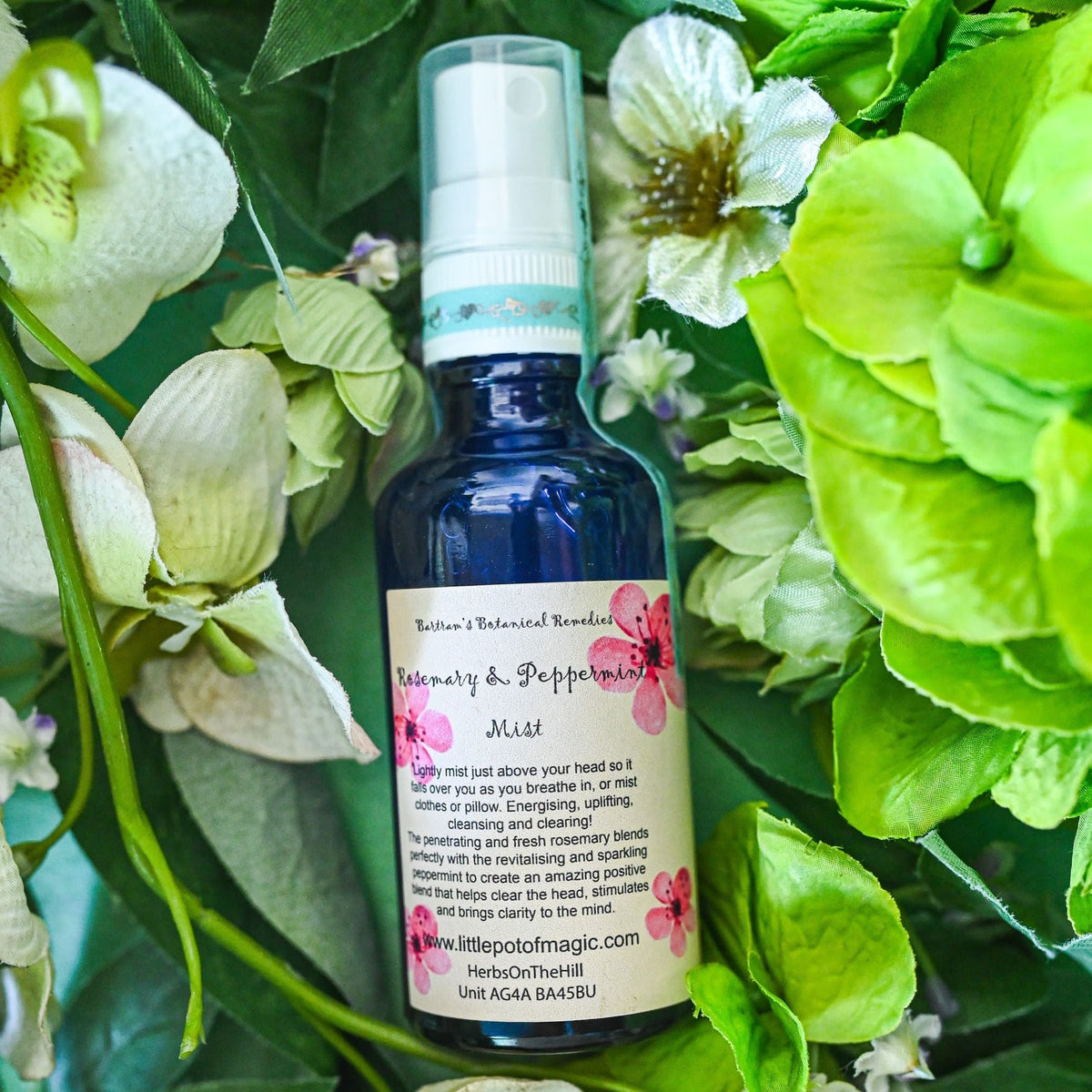 Temple Balm Mist 50ml Rosemary & Peppermint