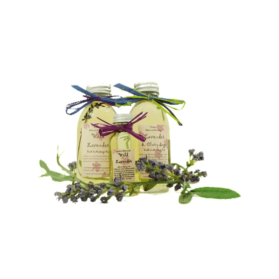 Wild Lavender 150ml Bath & Massage Oil - A Moment of Pure Calm