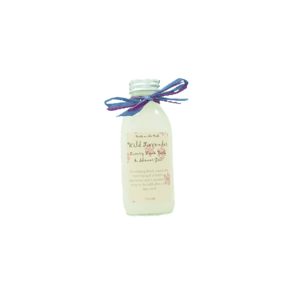 Wild Lavender Foam Bath & Shower Gel - A moment of pure lavender calm