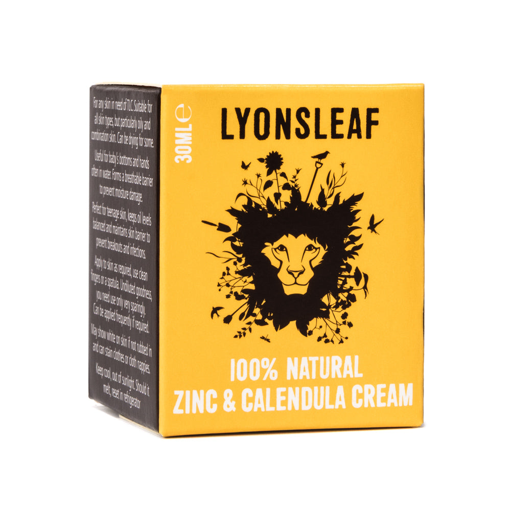Zinc and Calendula Cream for Skin Care
